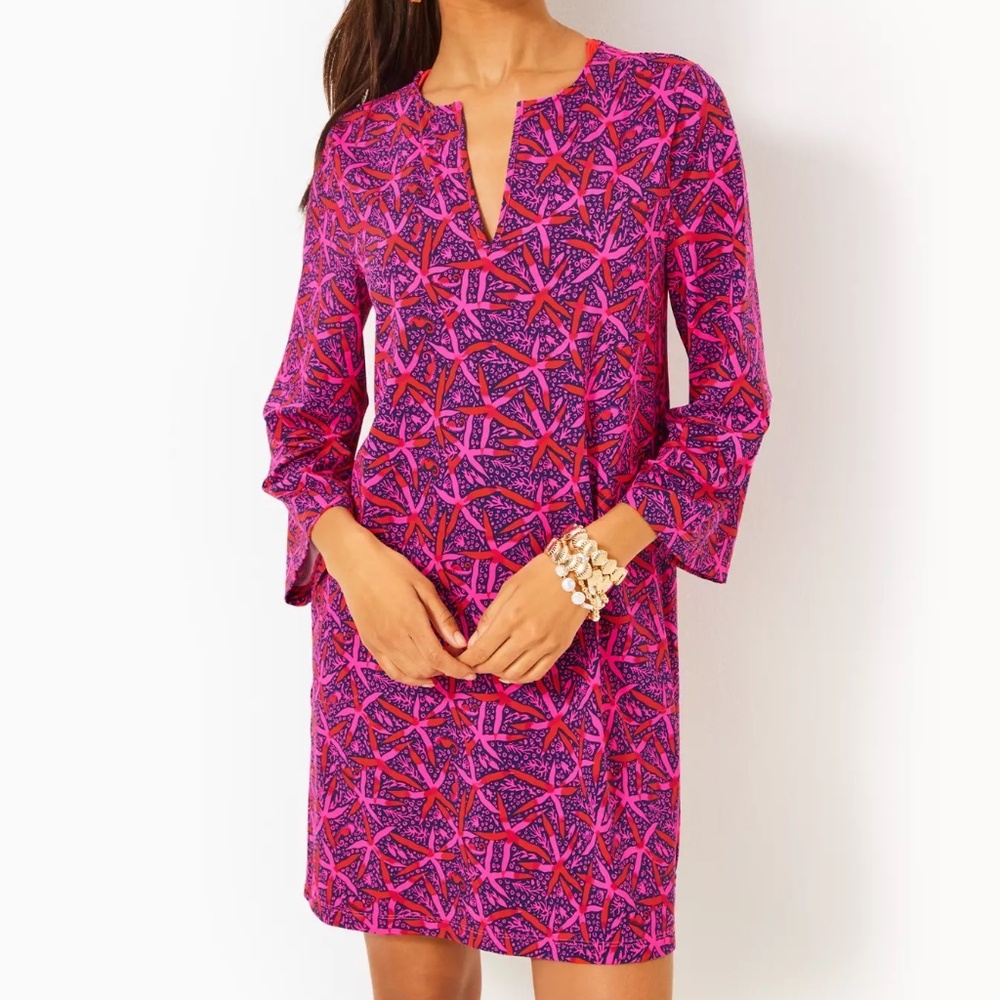 Lilly Pulitzer Johana Long Sleeve Cover-Up NWT